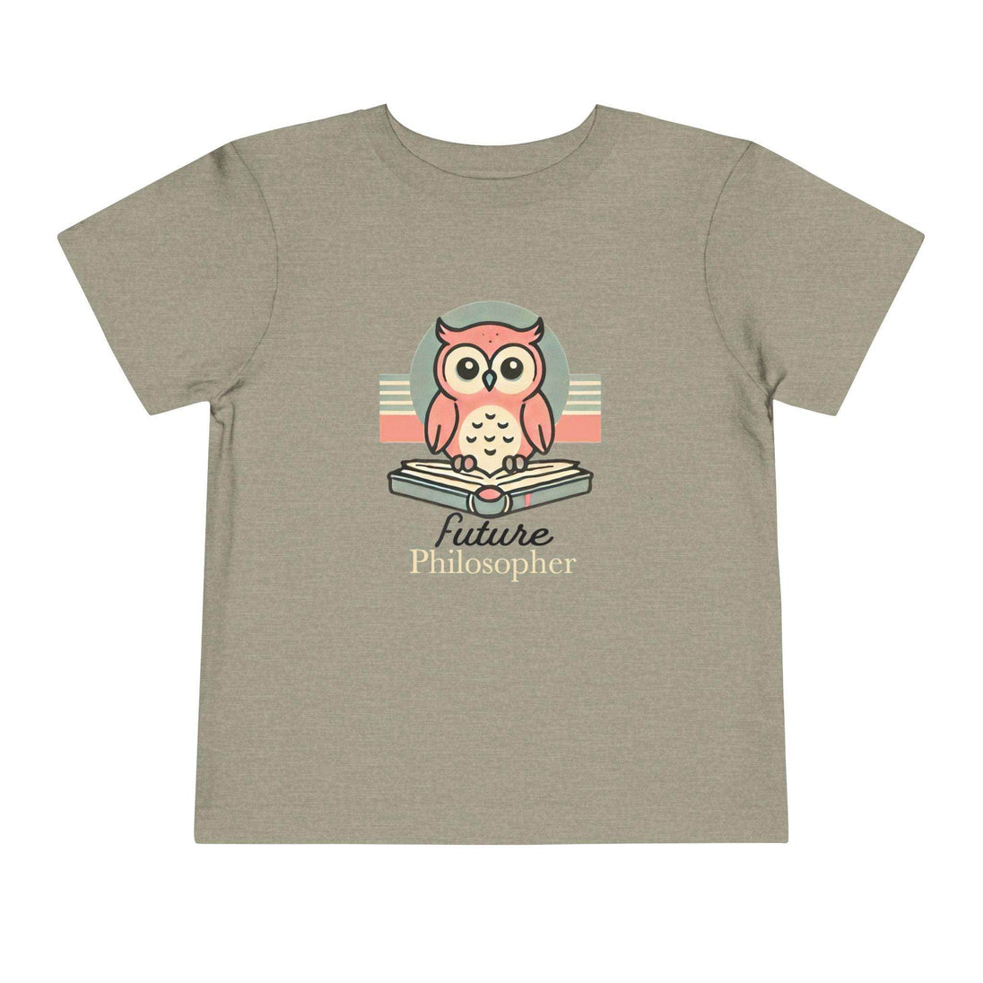 Future Philosopher Owl - Toddler Short Sleeve - Brightsee