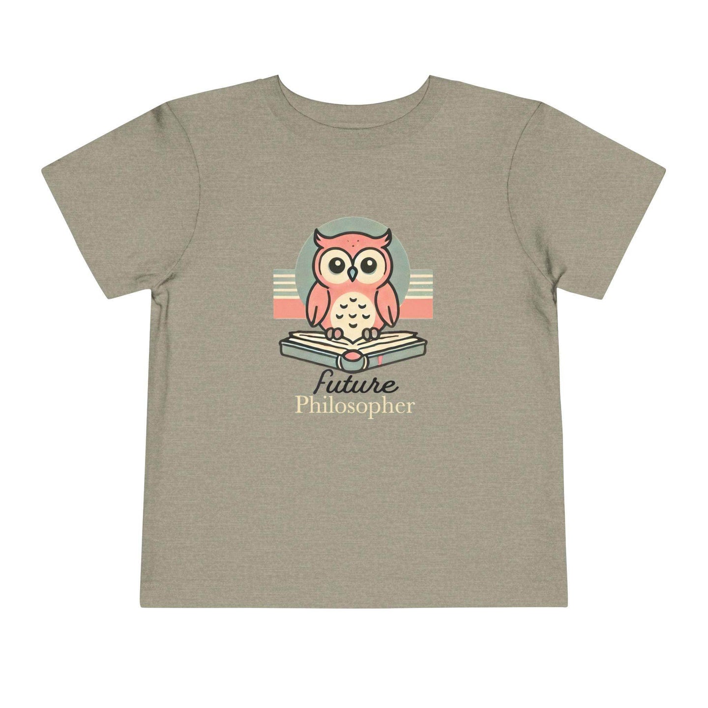 Future Philosopher Owl - Toddler Short Sleeve - Brightsee