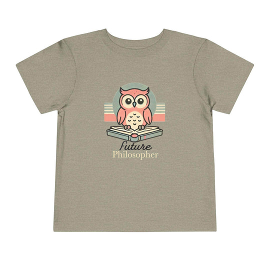 Future Philosopher Owl - Toddler Short Sleeve - Brightsee