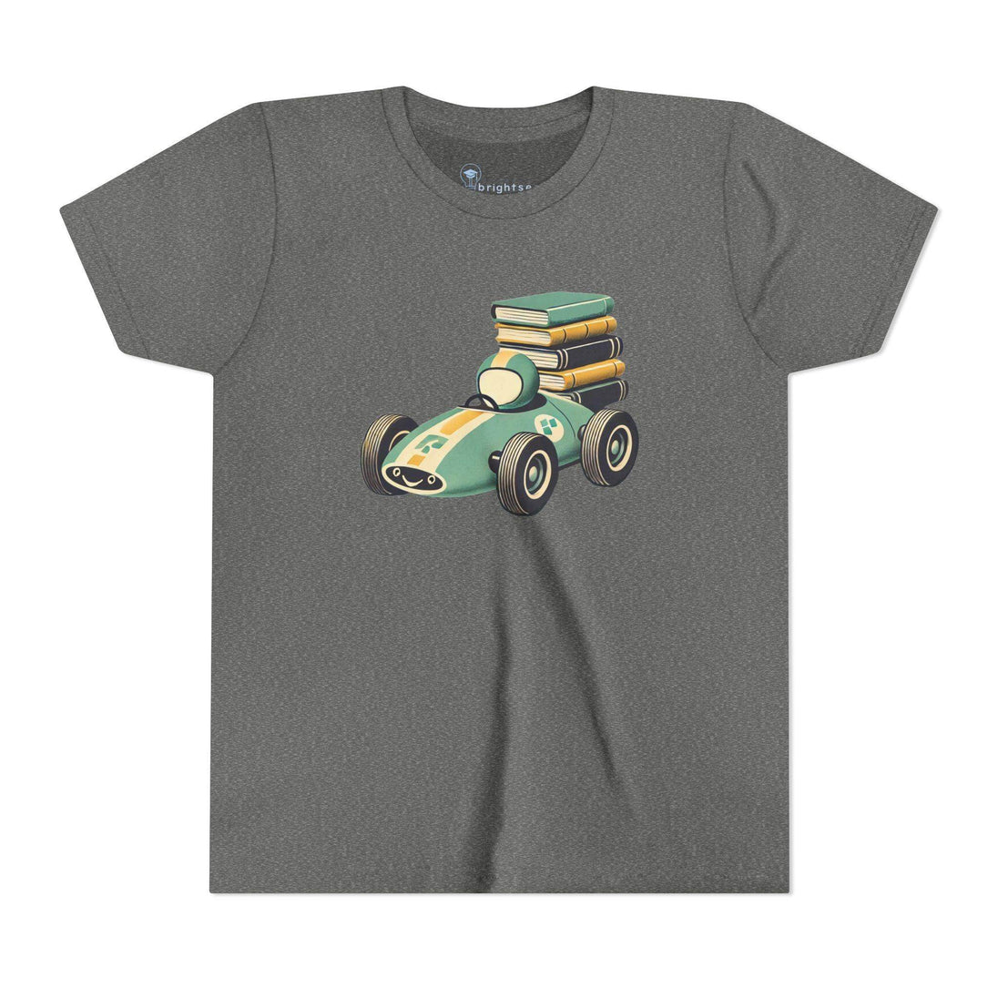 Book Delivery Race Car - Youth Short Sleeve - Brightsee