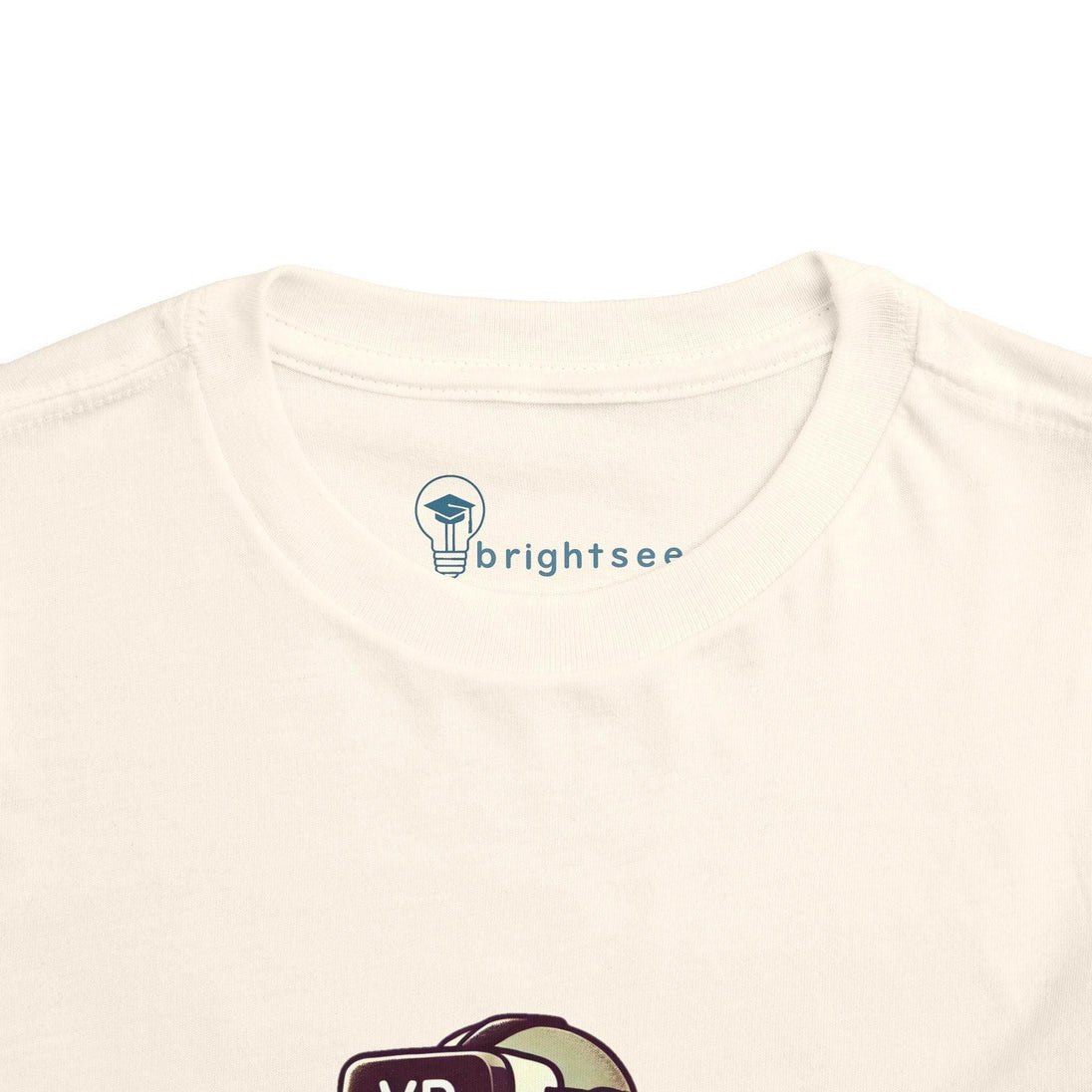 VR Dinosaur - Toddler Short Sleeve Tee - Brightsee