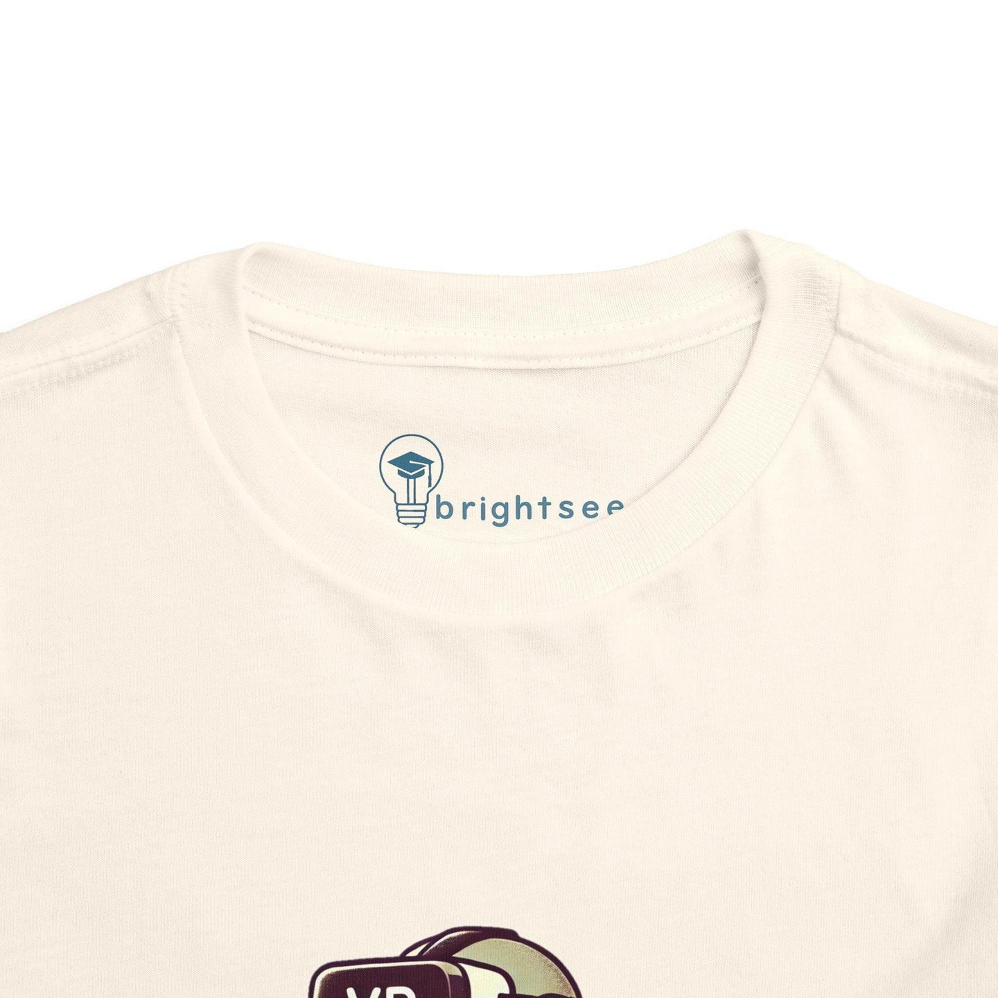 VR Dinosaur - Toddler Short Sleeve Tee - Brightsee