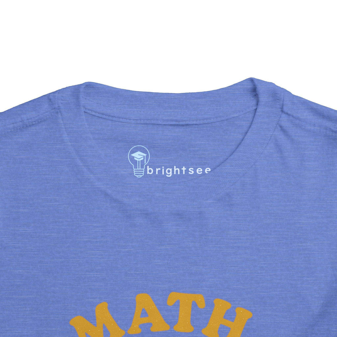 Math is Fun Cute Calculator - Toddler Short Sleeve - Brightsee
