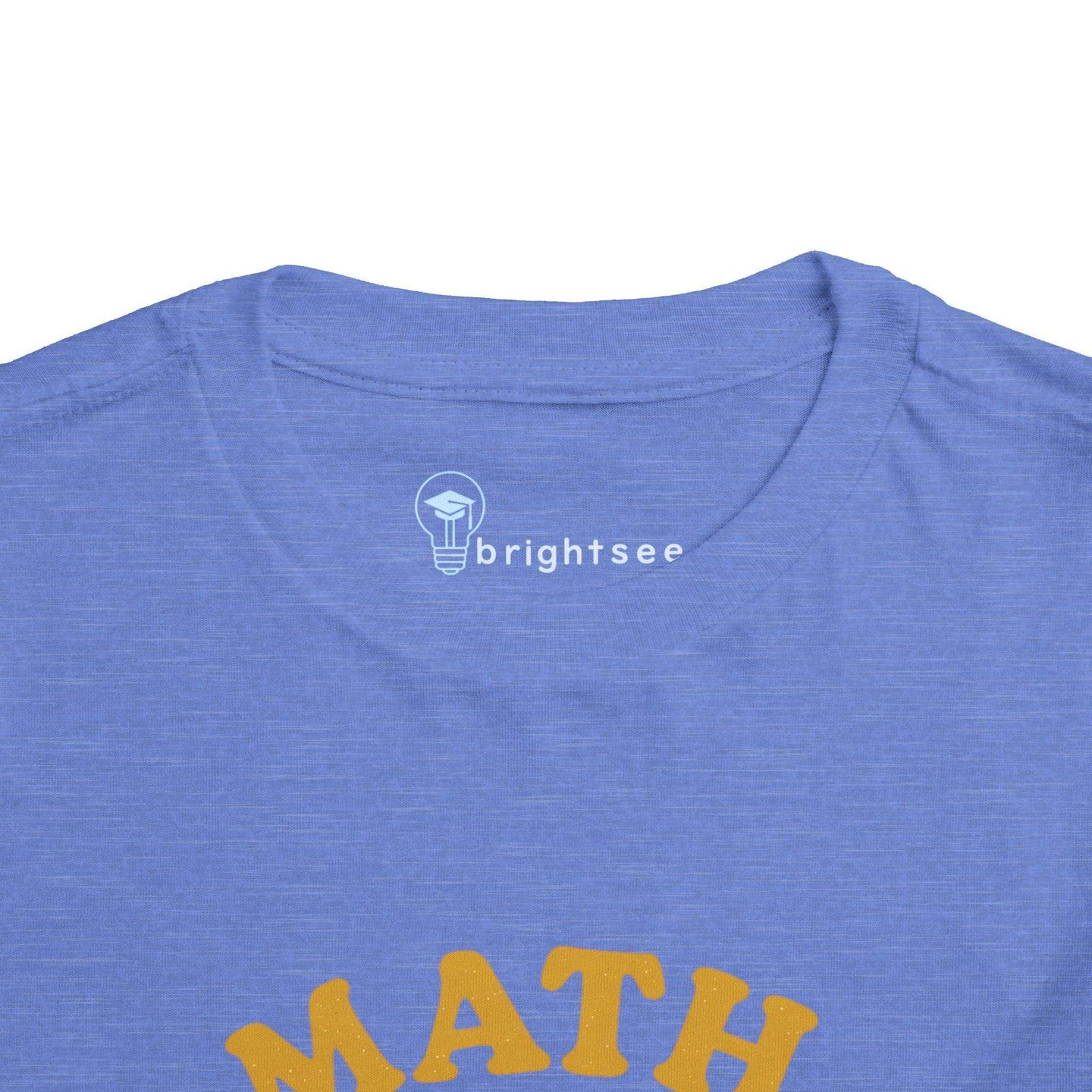 Math is Fun Cute Calculator - Toddler Short Sleeve - Brightsee