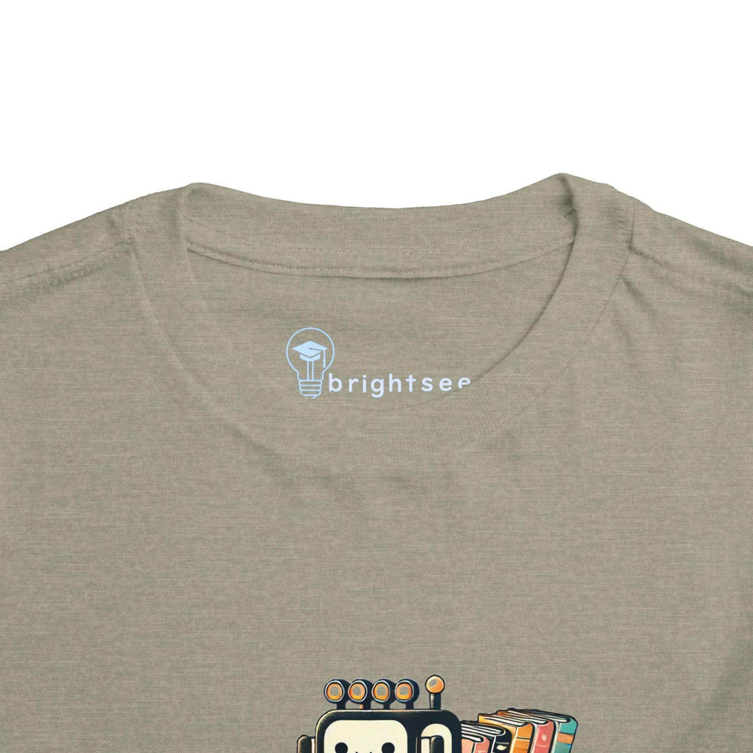 Book Delivery Bulldozer - Toddler Short Sleeve - Brightsee