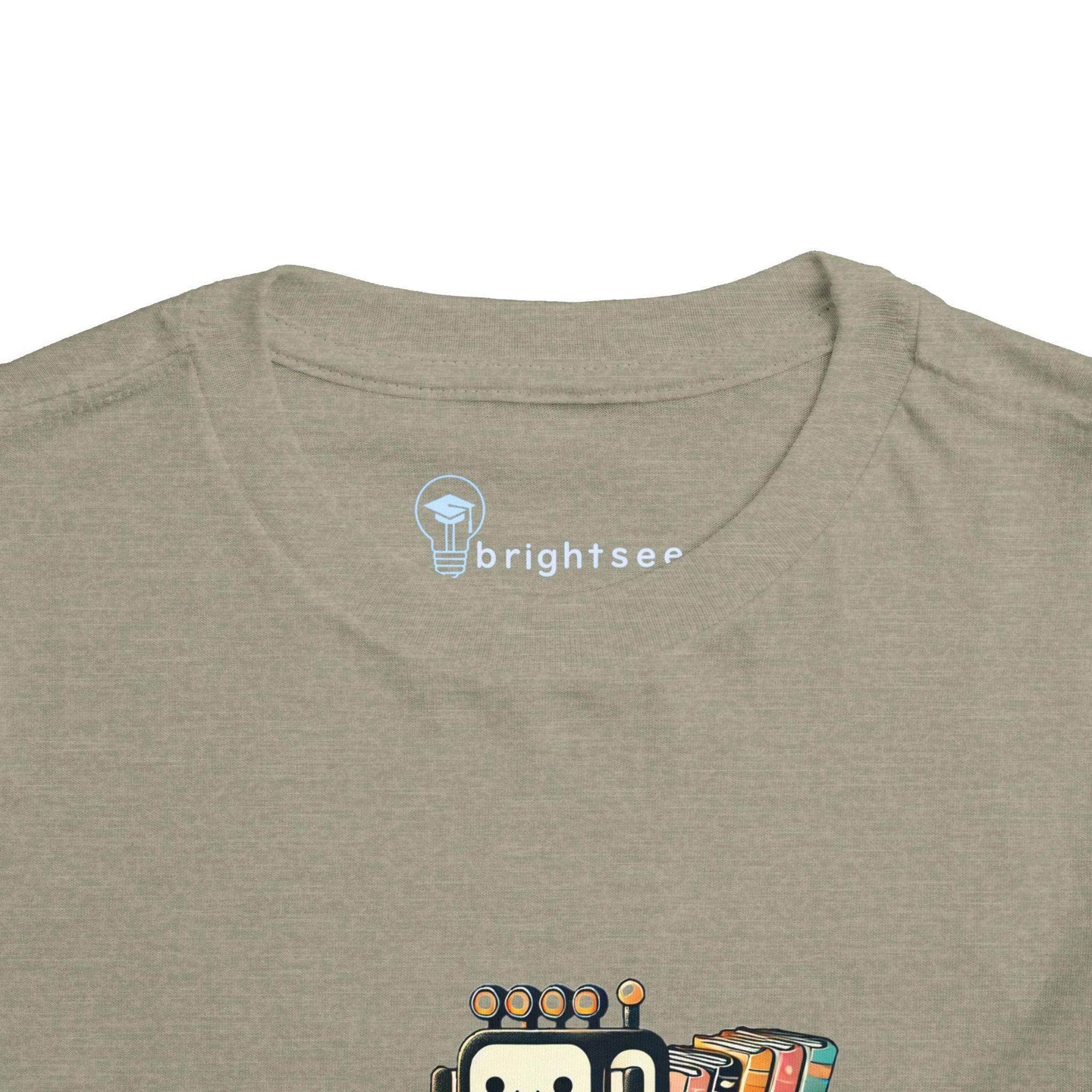 Book Delivery Bulldozer - Toddler Short Sleeve - Brightsee