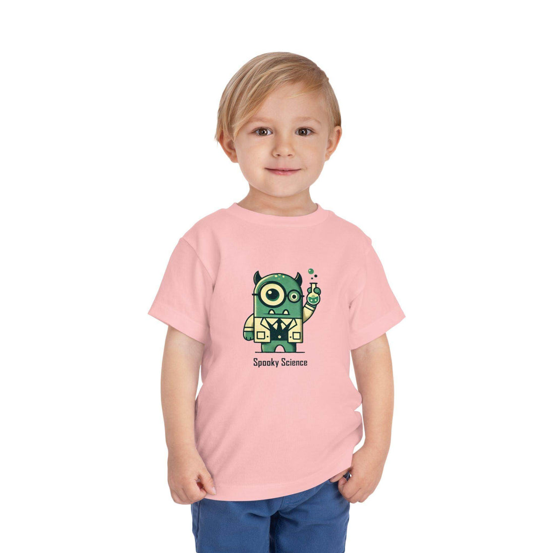 Spooky Science - Monster - Toddler Short Sleeve - Brightsee