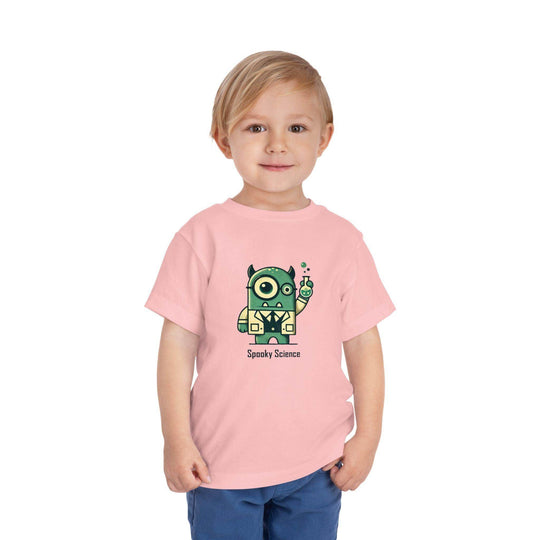Spooky Science - Monster - Toddler Short Sleeve - Brightsee