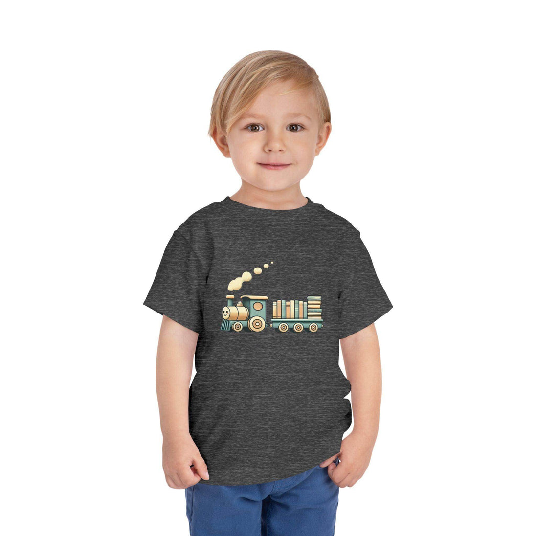 Train Book Delivery - Toddler Short Sleeve - Brightsee