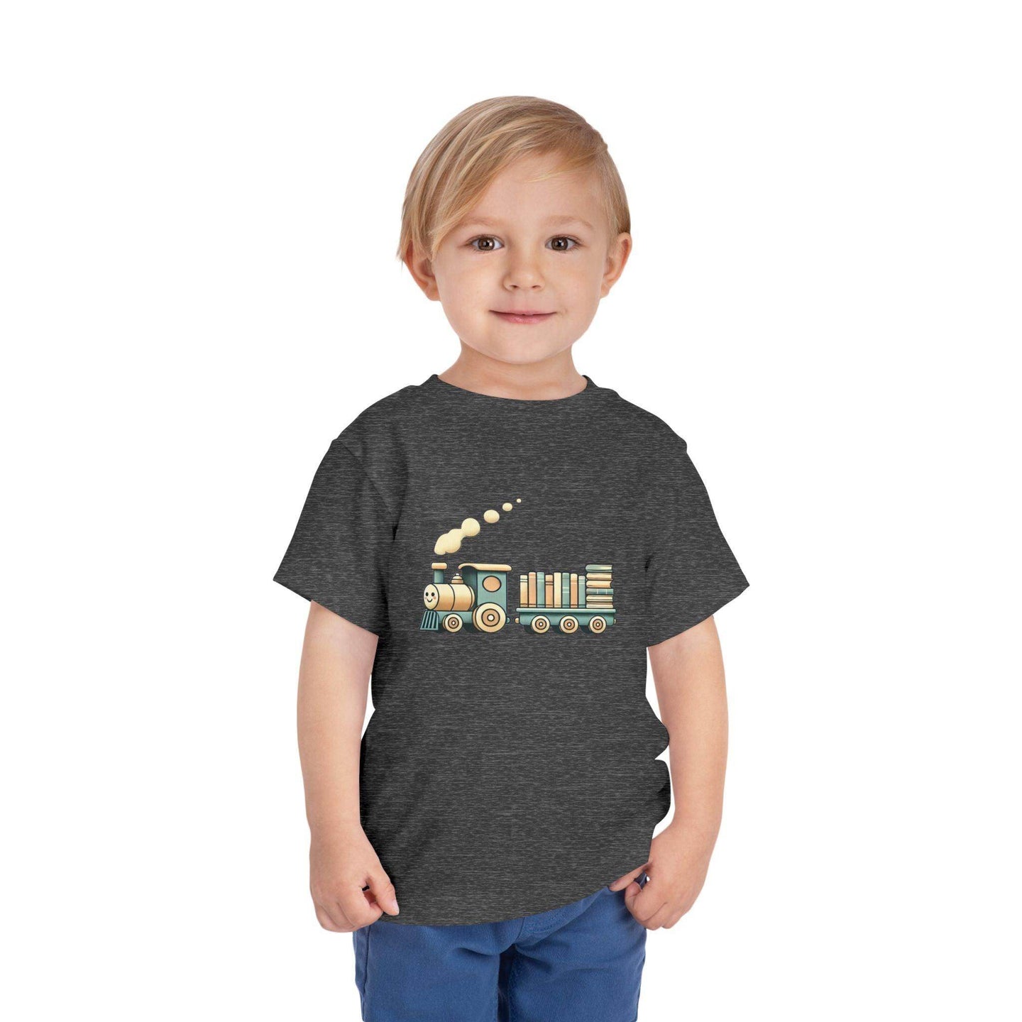 Train Book Delivery - Toddler Short Sleeve - Brightsee