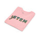 STEM Construction bot on Ladder - Youth Short Sleeve - Brightsee