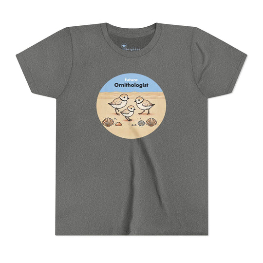 Future Ornithologist Plover - Youth Short Sleeve - Brightsee