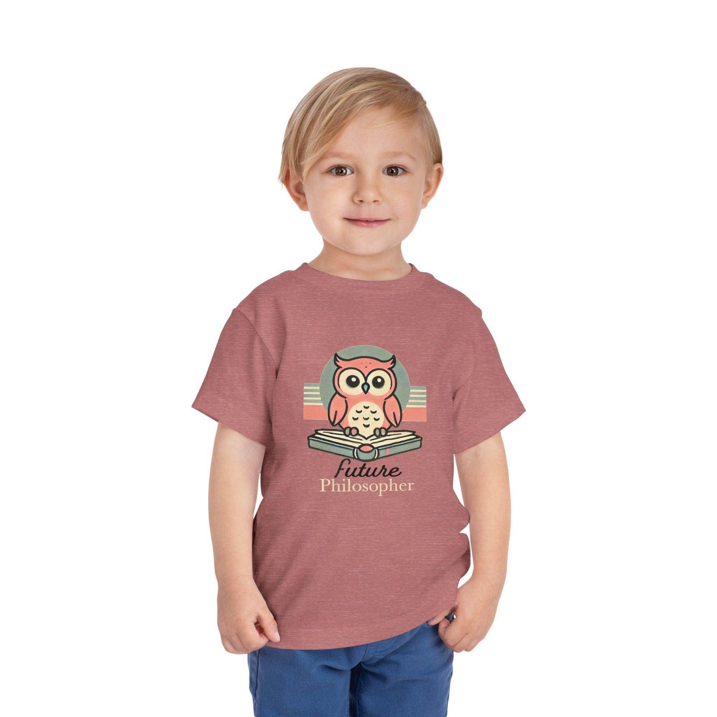 Future Philosopher Owl - Toddler Short Sleeve - Brightsee