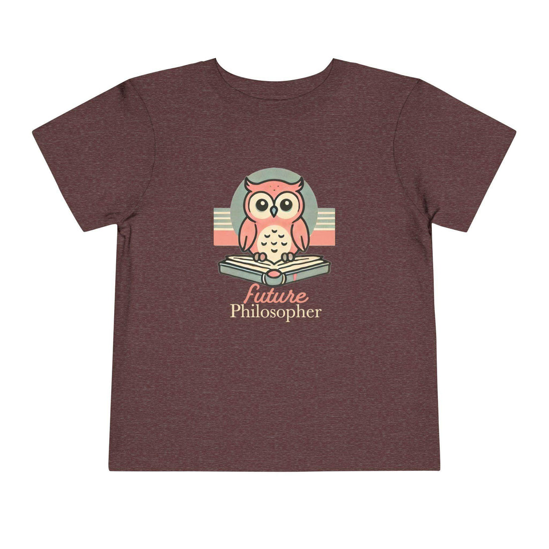 Future Philosopher Owl - Toddler Short Sleeve - Brightsee