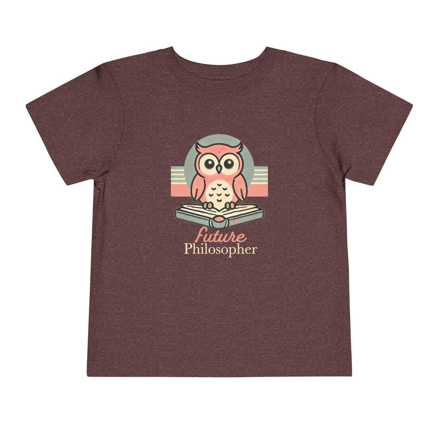Future Philosopher Owl - Toddler Short Sleeve - Brightsee