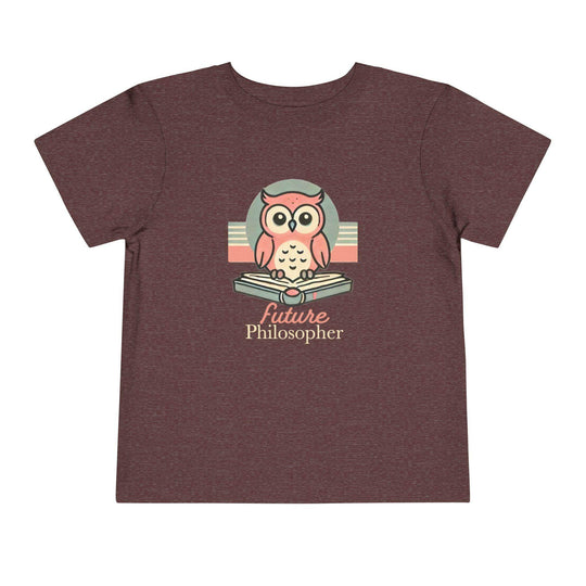 Future Philosopher Owl - Toddler Short Sleeve - Brightsee
