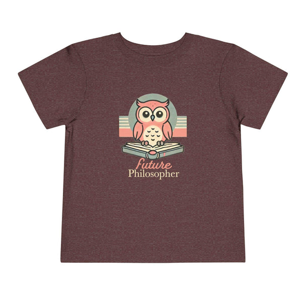 Future Philosopher Owl - Toddler Short Sleeve - Brightsee