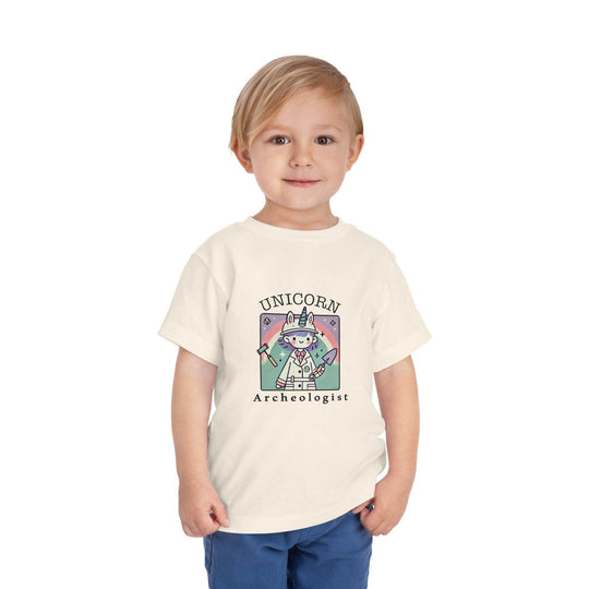 Unicorn Archeologist - Toddler Short Sleeve - Brightsee
