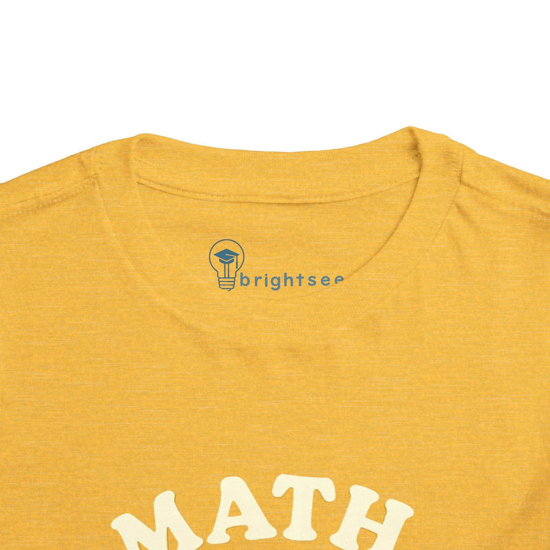 Math is Fun Cute Calculator - Toddler Short Sleeve - Brightsee