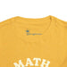 Math is Fun Cute Calculator - Toddler Short Sleeve - Brightsee