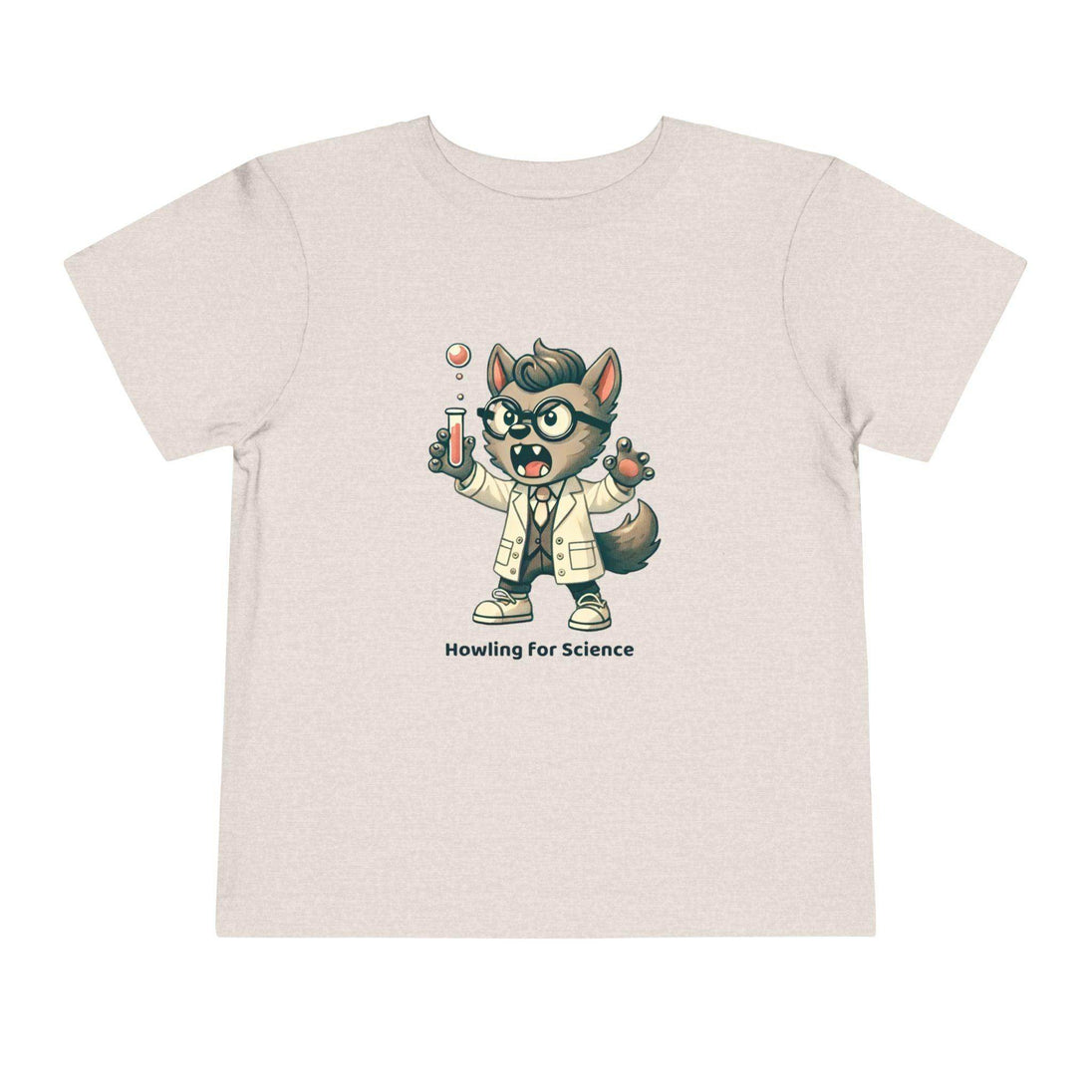 Howling for Science - Toddler Short Sleeve - Brightsee