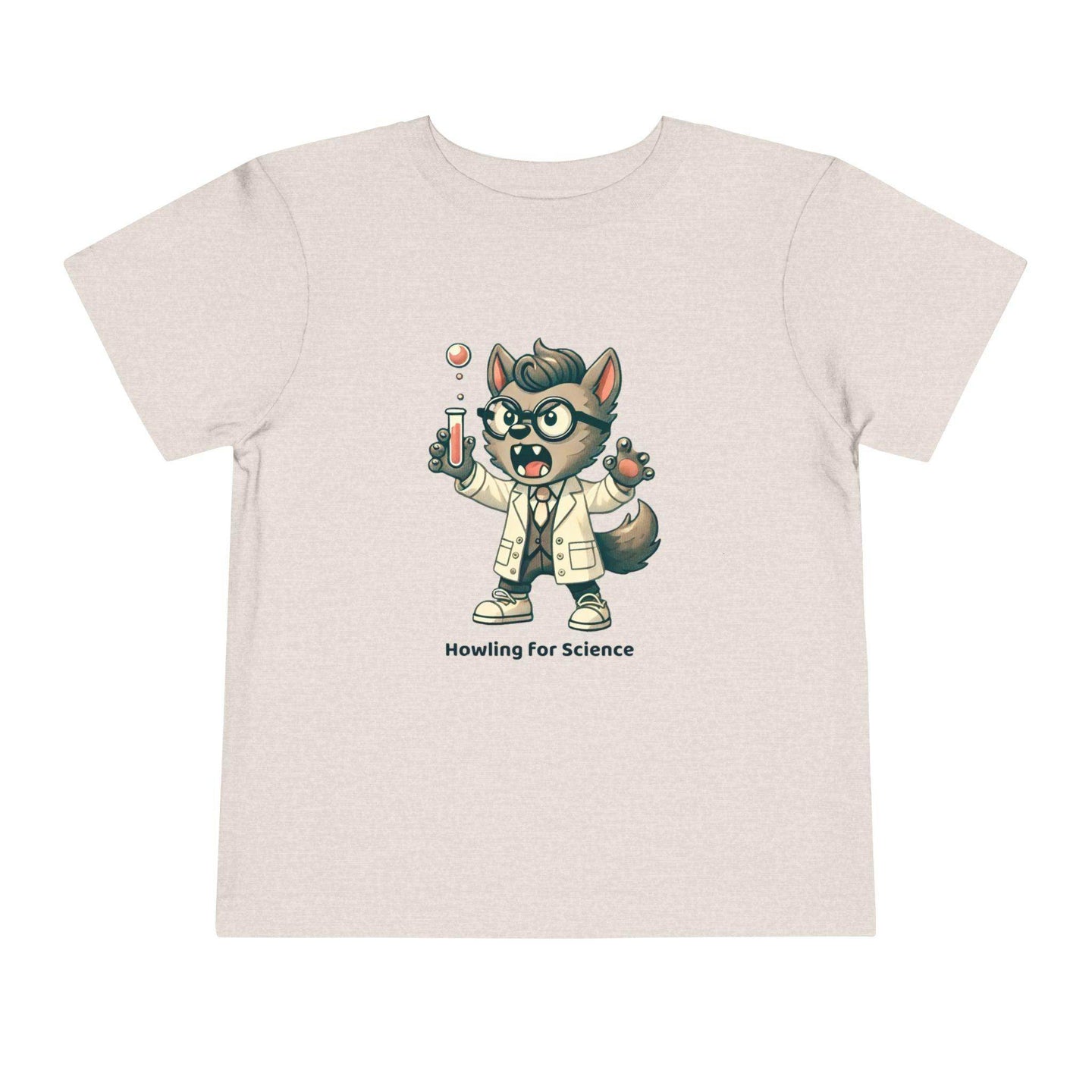 Howling for Science - Toddler Short Sleeve - Brightsee
