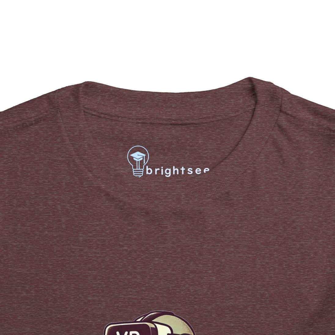 VR Dinosaur - Toddler Short Sleeve Tee - Brightsee