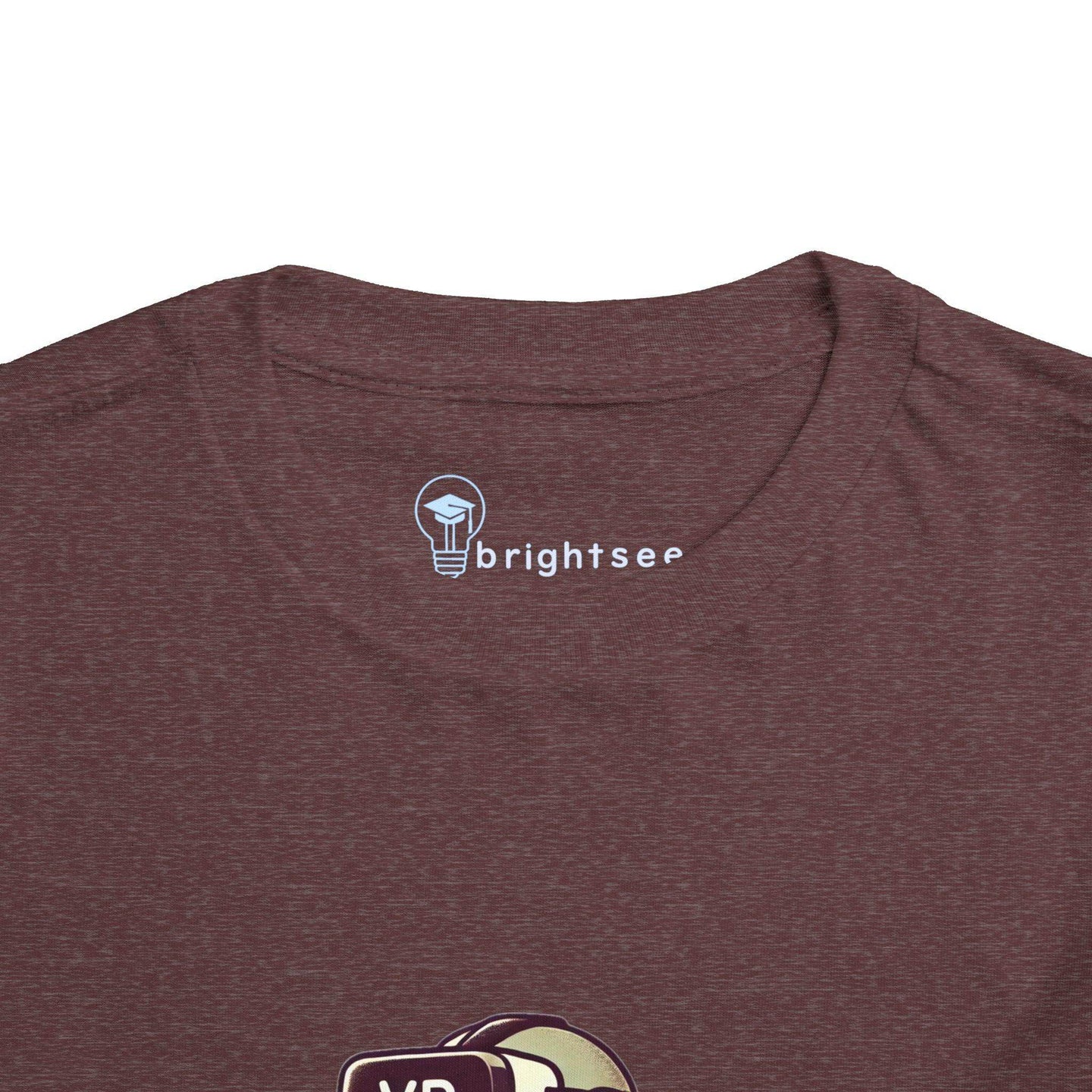 VR Dinosaur - Toddler Short Sleeve Tee - Brightsee