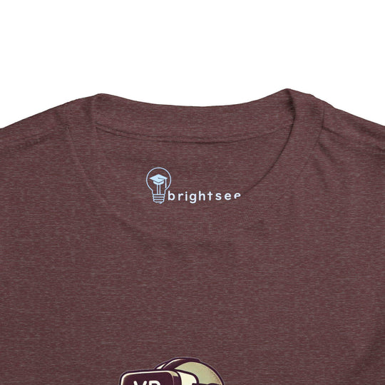 VR Dinosaur - Toddler Short Sleeve Tee - Brightsee
