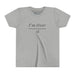 I'm Over It Fraction - Youth Short Sleeve - Brightsee
