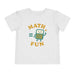 Math is Fun Cute Calculator - Toddler Short Sleeve - Brightsee