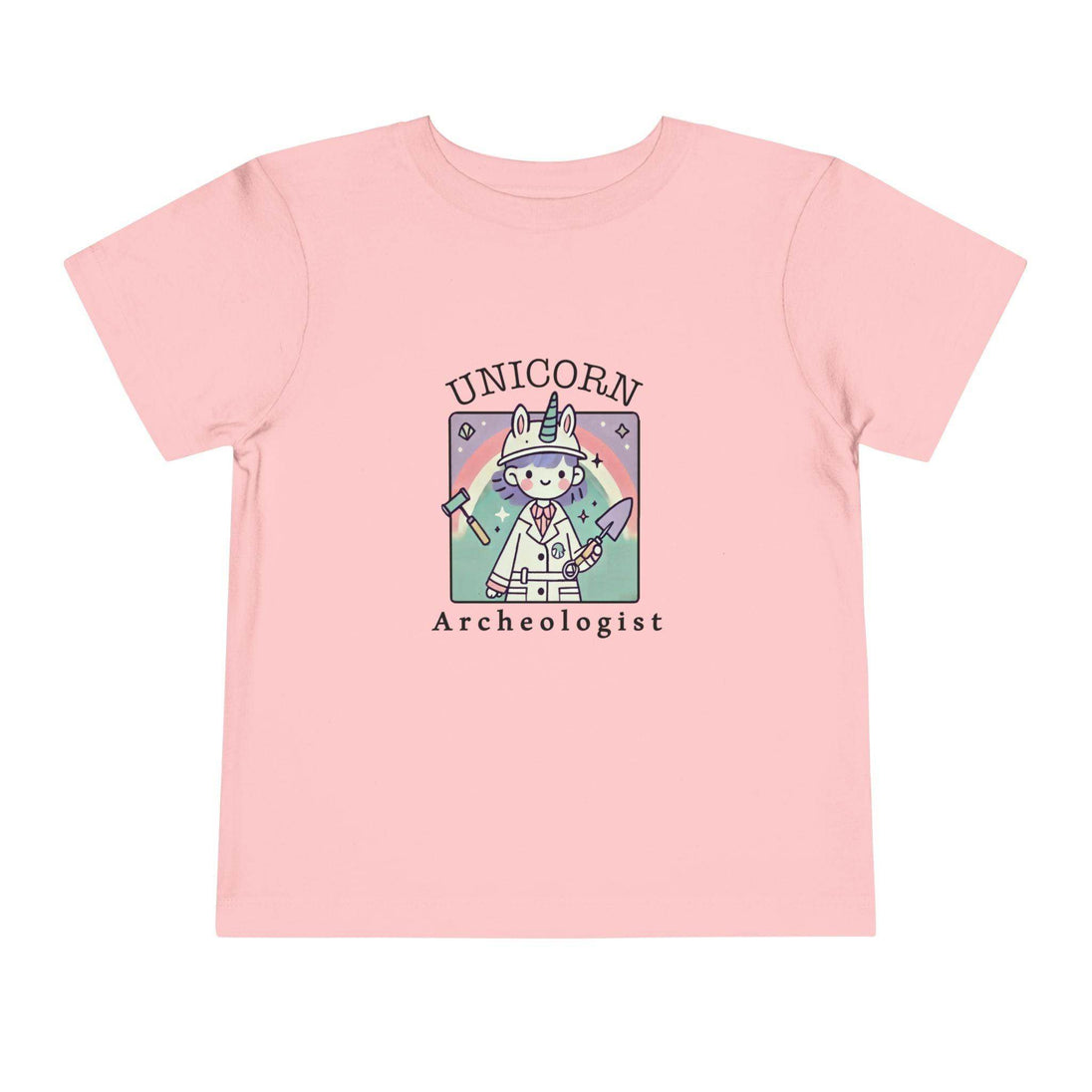 Unicorn Archeologist - Toddler Short Sleeve - Brightsee