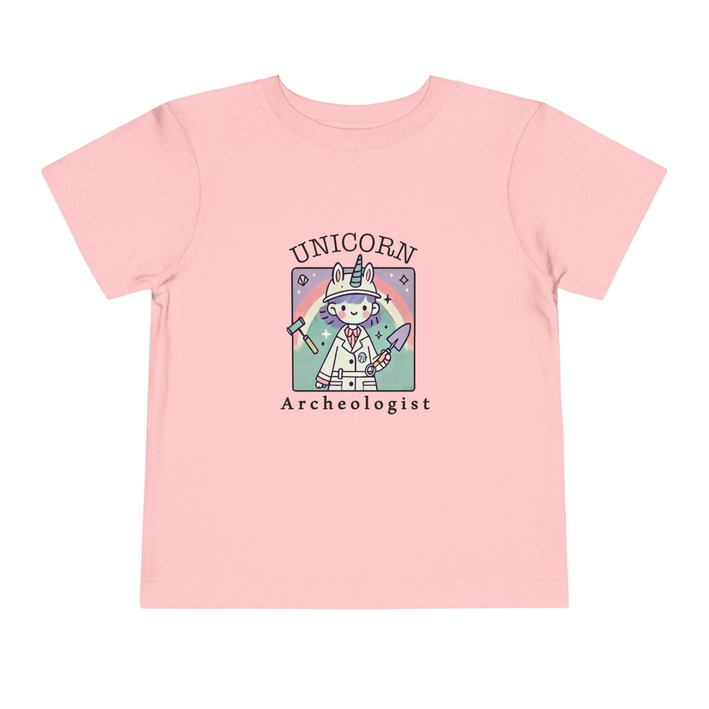 Unicorn Archeologist - Toddler Short Sleeve - Brightsee
