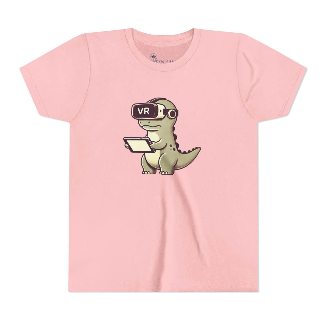 VR Dinosaur - Youth Short Sleeve - Brightsee