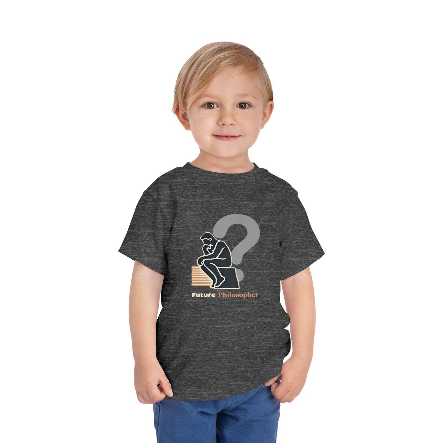 Future Philosopher Thinker - Toddler Short Sleeve - Brightsee