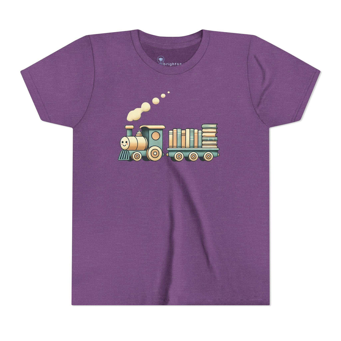 Train Book Delivery - Youth Short Sleeve - Brightsee