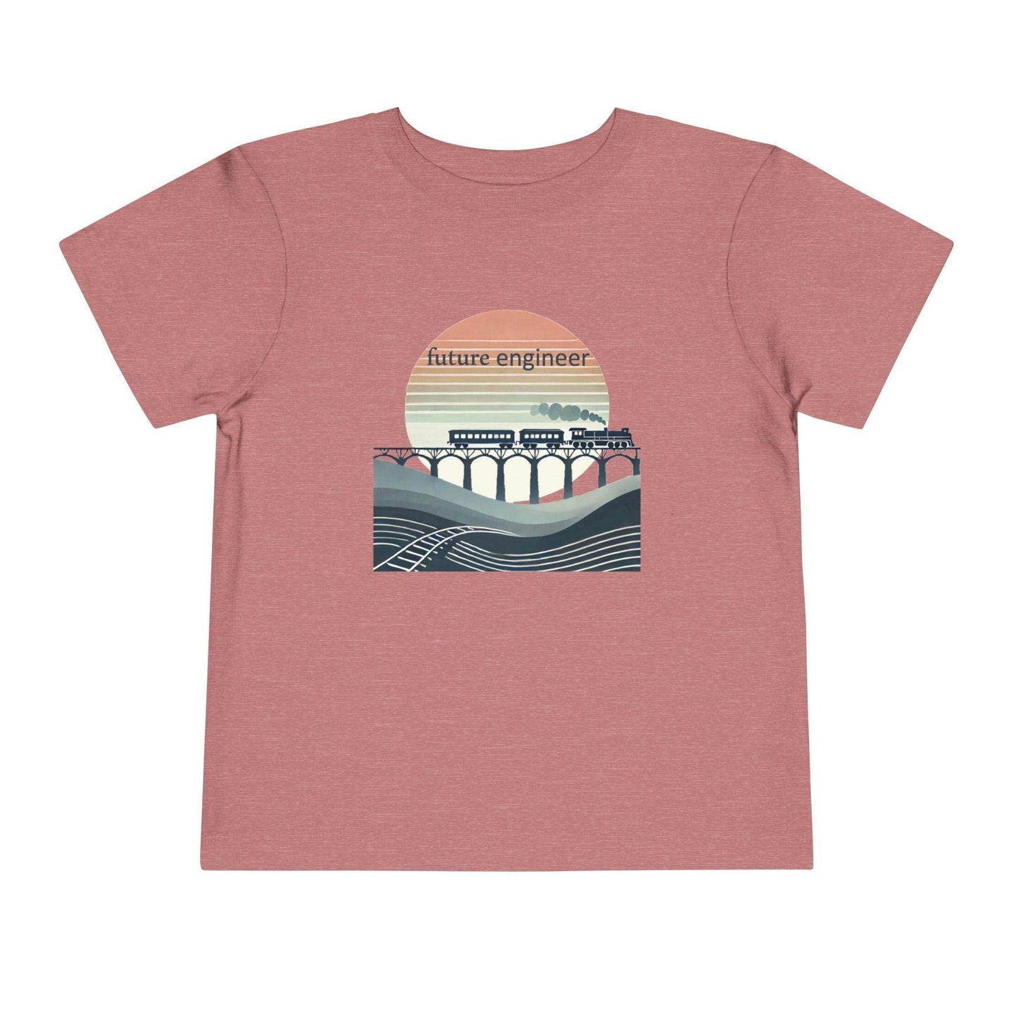Future Engineer Train - Toddler Short Sleeve - Brightsee