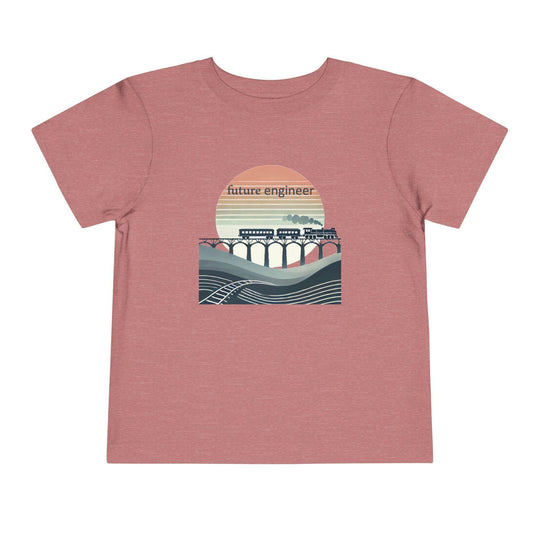 Future Engineer Train - Toddler Short Sleeve - Brightsee