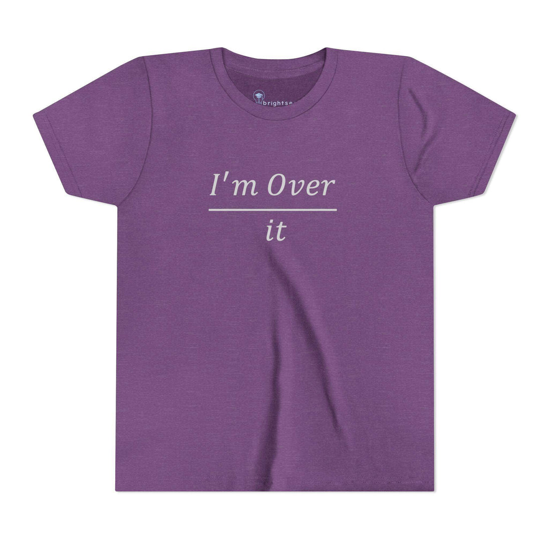 I'm Over It Fraction - Youth Short Sleeve - Brightsee