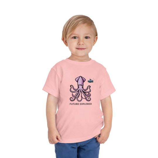Future Explorer Squid - Toddler Short Sleeve - Brightsee