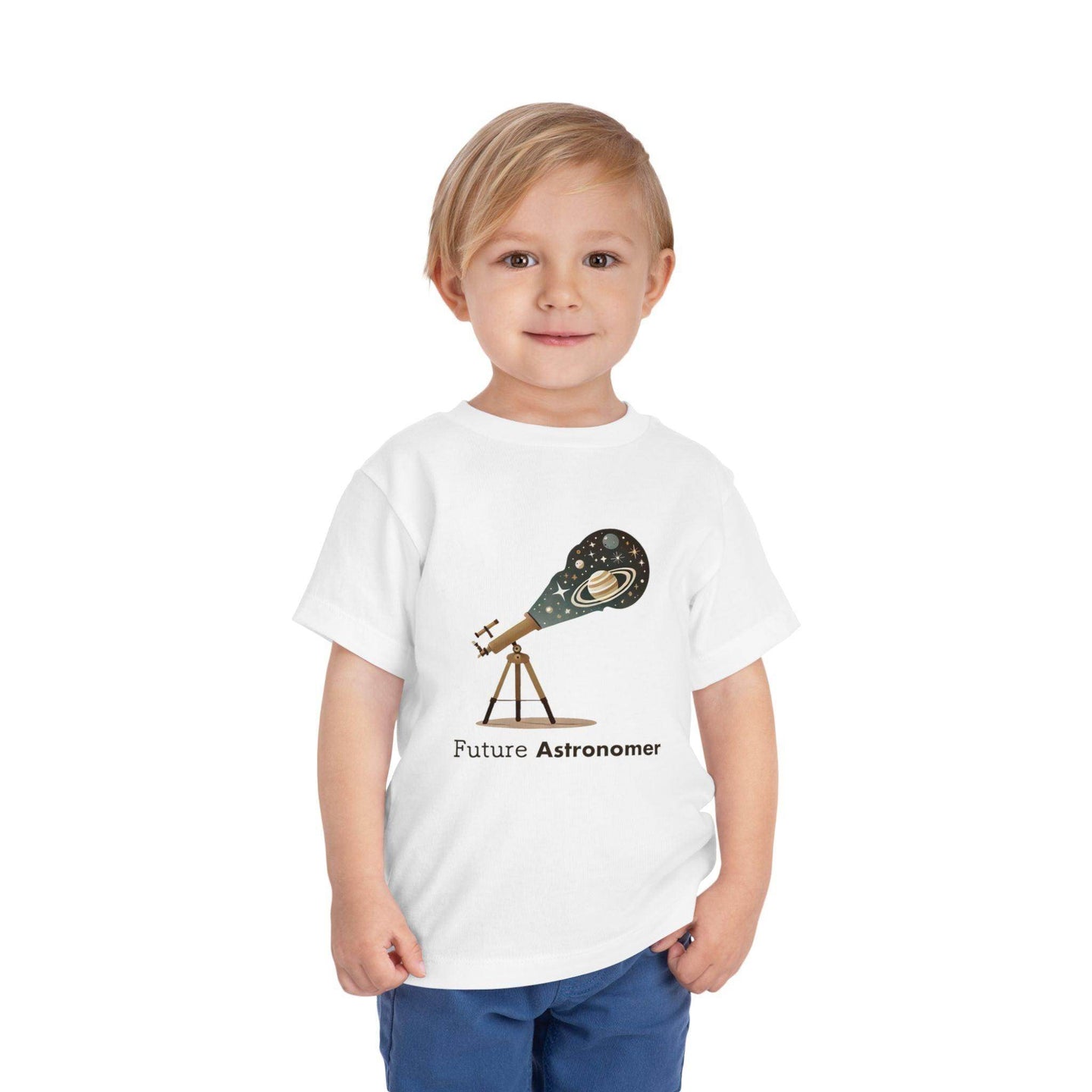 Future Astronomer Stargazer - Toddler Short Sleeve - Brightsee