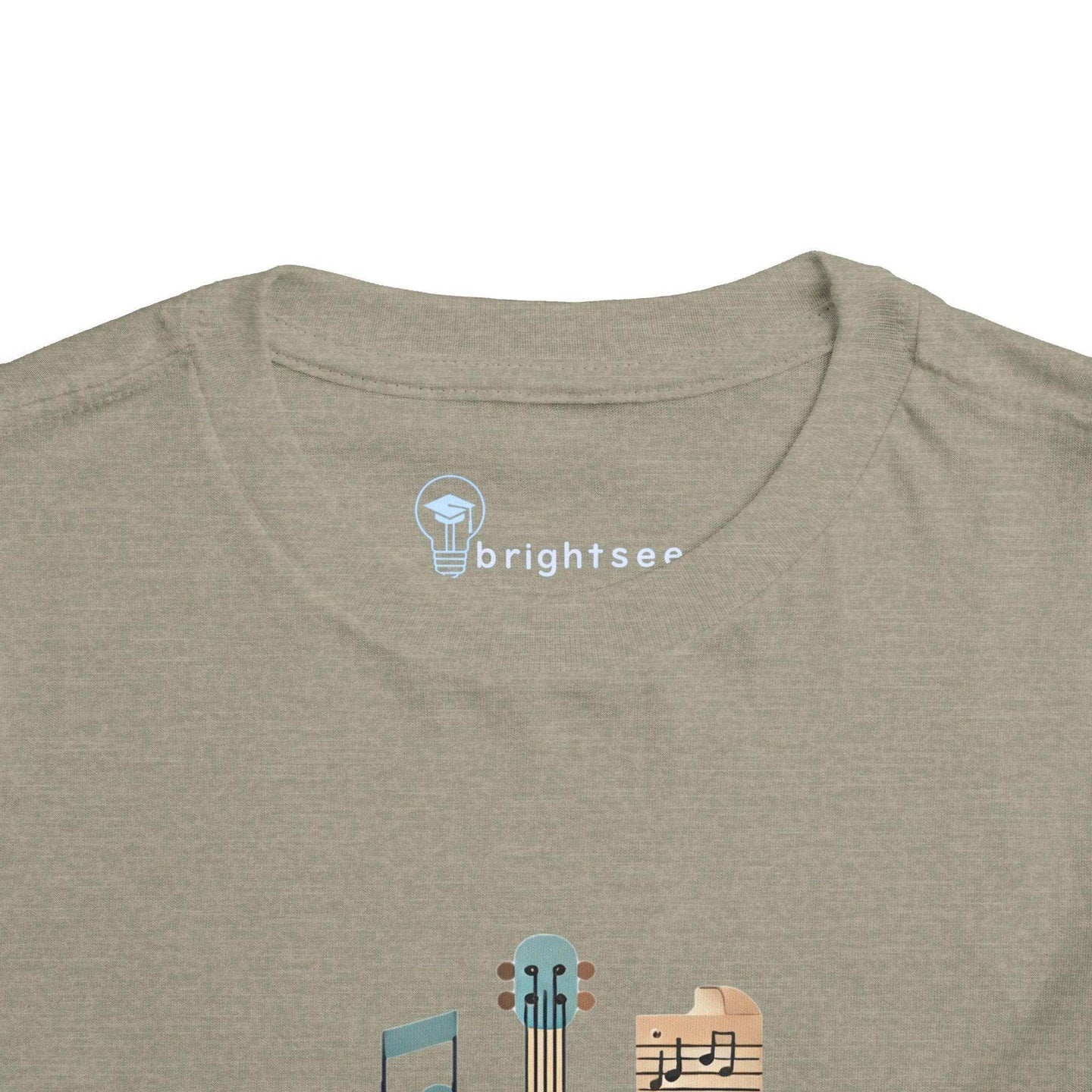 Future Musician Guitar Note - Toddler Short Sleeve - Brightsee