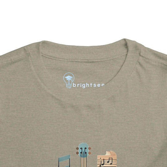 Future Musician Guitar Note - Toddler Short Sleeve - Brightsee