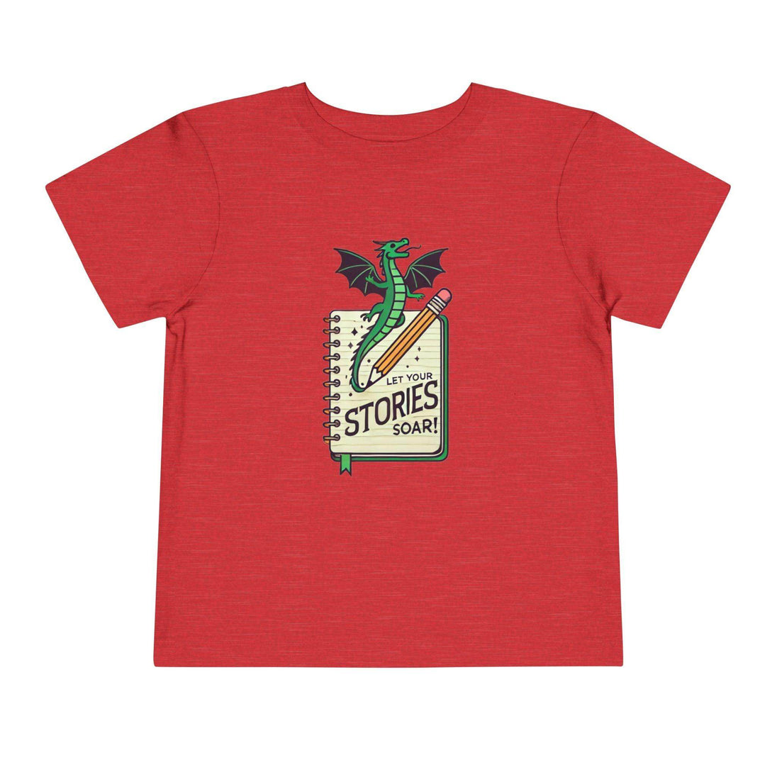 Let Your Stories Soar - Dragon - Toddler Short Sleeve - Brightsee