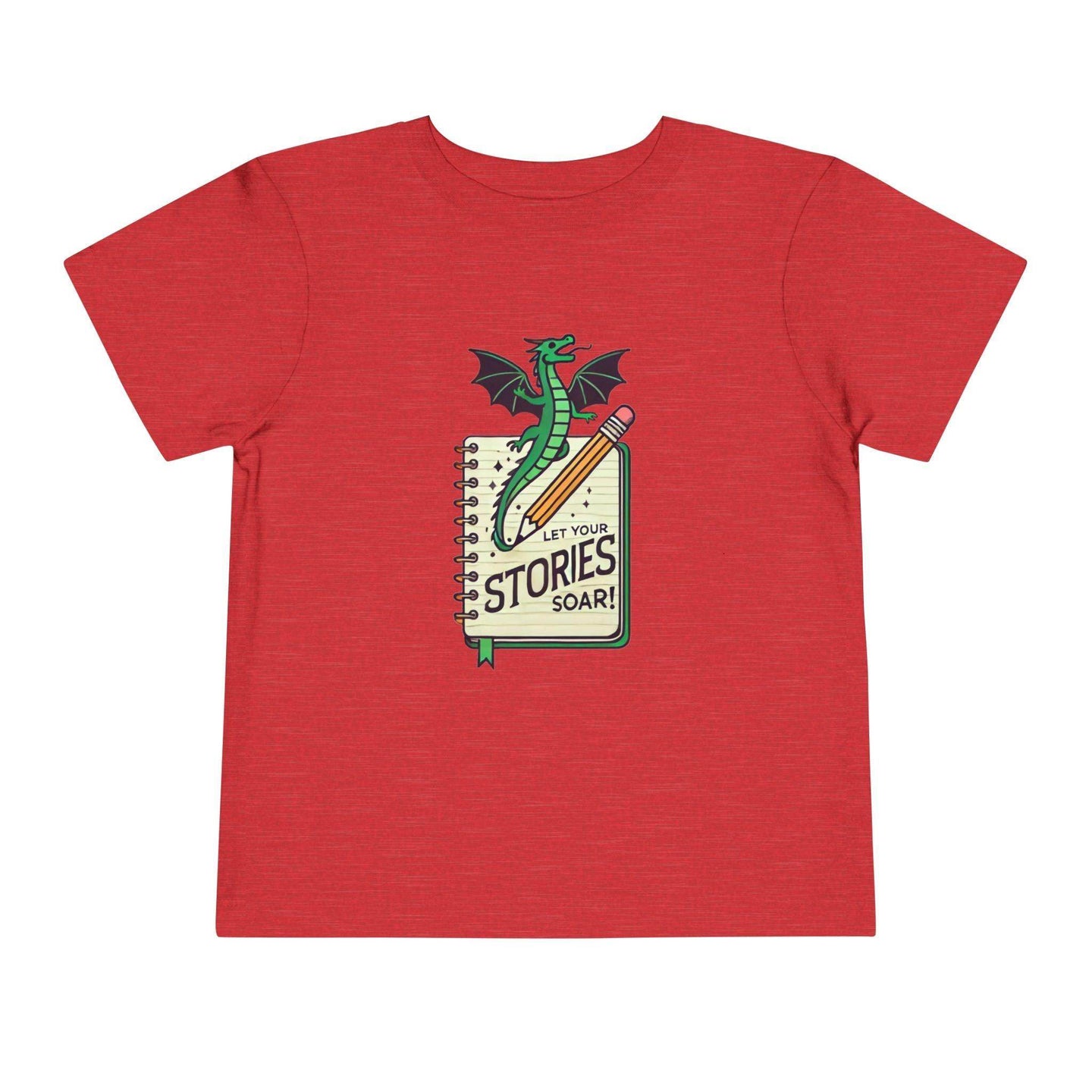 Let Your Stories Soar - Dragon - Toddler Short Sleeve - Brightsee