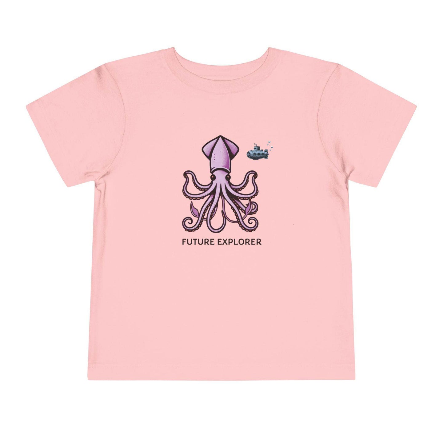 Future Explorer Squid - Toddler Short Sleeve - Brightsee