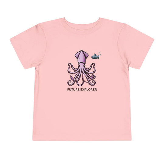 Future Explorer Squid - Toddler Short Sleeve - Brightsee