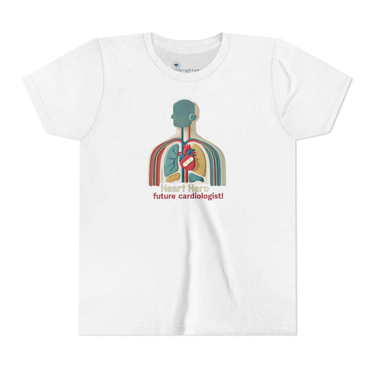 Future Cardiologist - Heart Bandage - Youth Short Sleeve - Brightsee