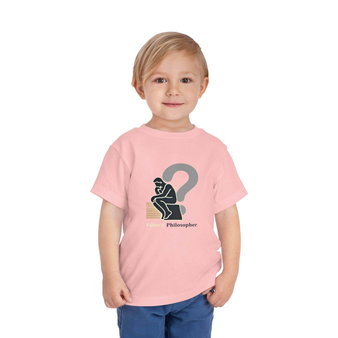 Future Philosopher Thinker - Toddler Short Sleeve - Brightsee