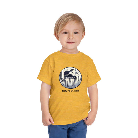 Future Pianist - Toddler Short Sleeve - Brightsee